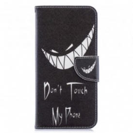 Folio Cover Samsung Galaxy A70 Telefono Del Diavolo