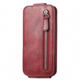 Custodia A Portafoglio Xiaomi 12T / 12T Pro Folio Cover Portamonete Con Patta Verticale