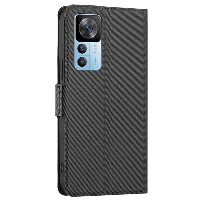 Custodia in pelle Xiaomi 12T / 12T Pro Bicolore Ultra Fine