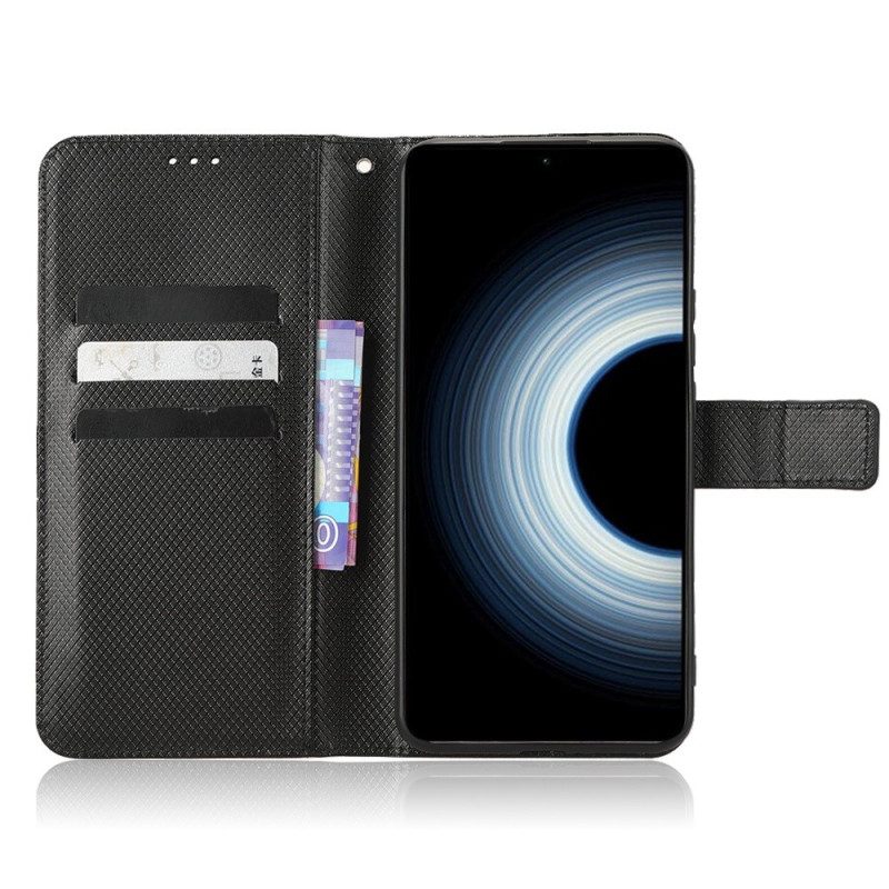 Custodia in pelle Xiaomi 12T / 12T Pro Cinturino In Ecopelle
