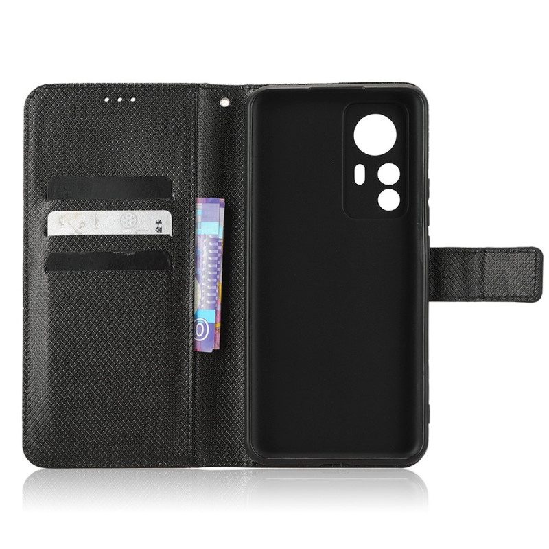 Custodia in pelle Xiaomi 12T / 12T Pro Cinturino In Ecopelle