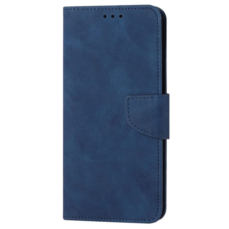 Custodia in pelle Xiaomi 12T / 12T Pro Cinturino Effetto Pelle Tinta Unita