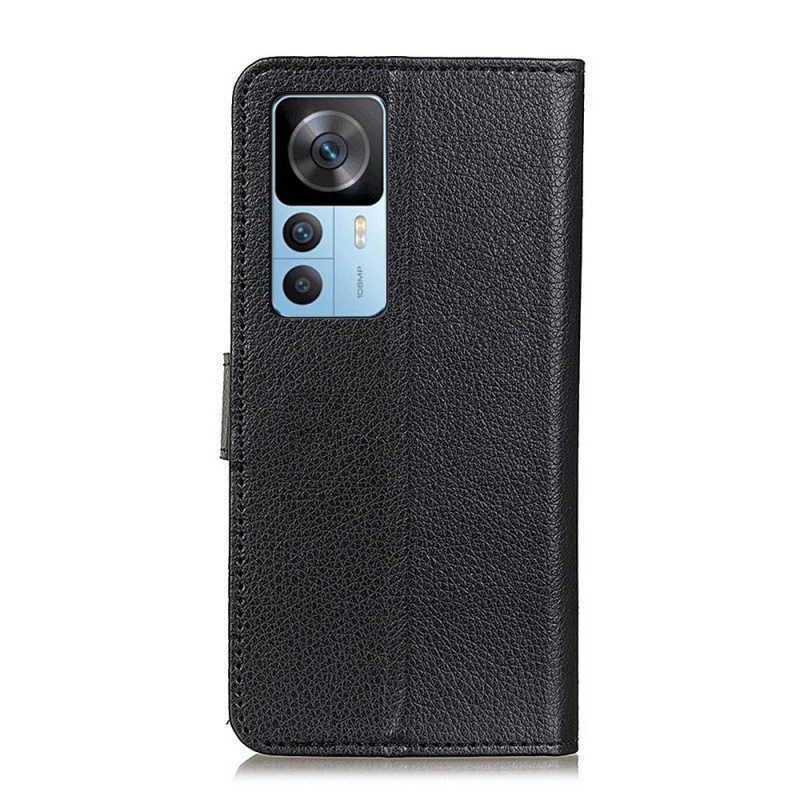 Custodia in pelle Xiaomi 12T / 12T Pro Ecopelle Tradizionale