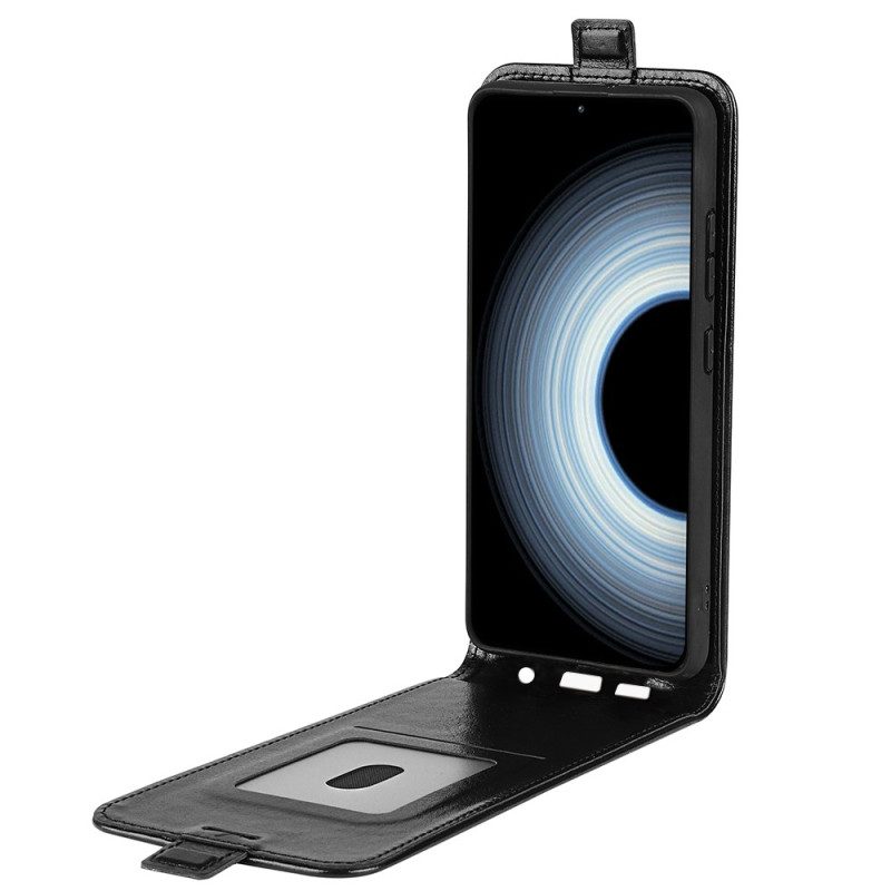 Custodia in pelle Xiaomi 12T / 12T Pro Folio Cover Aletta Verticale