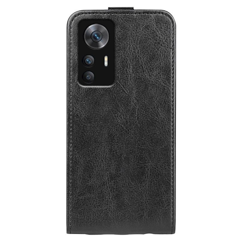 Custodia in pelle Xiaomi 12T / 12T Pro Folio Cover Aletta Verticale