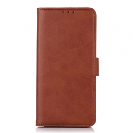 Custodia in pelle Xiaomi 12T / 12T Pro Sobrietà Effetto Pelle