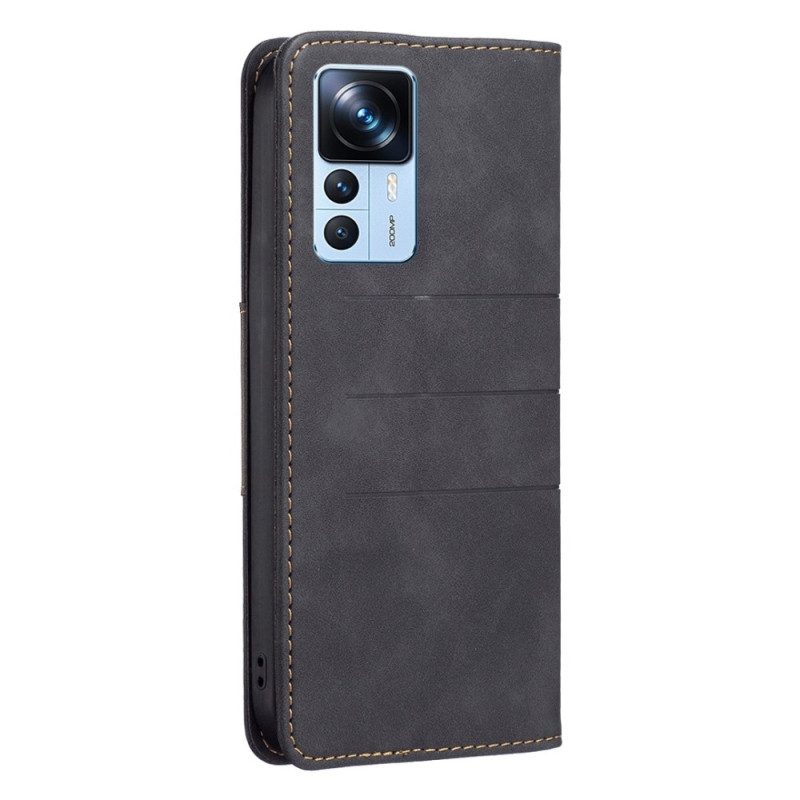 Folio Cover Xiaomi 12T / 12T Pro Custodia in pelle Colore Binfen