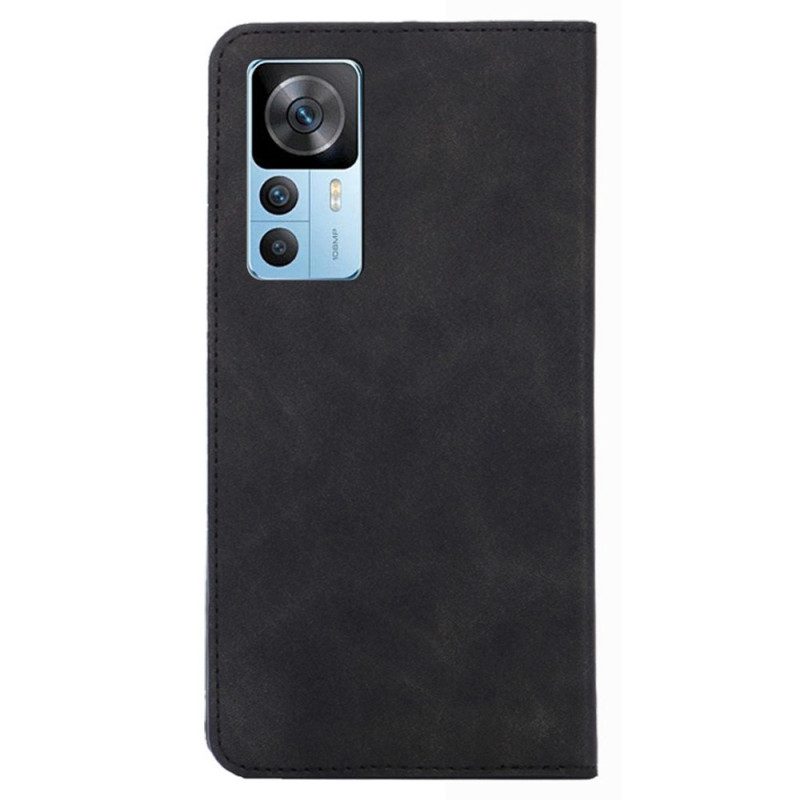 Folio Cover Xiaomi 12T / 12T Pro Custodia in pelle Effetto Pelle