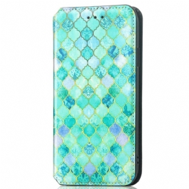 Folio Cover Xiaomi 12T / 12T Pro Custodia in pelle Progettazione Caseneo Rfid