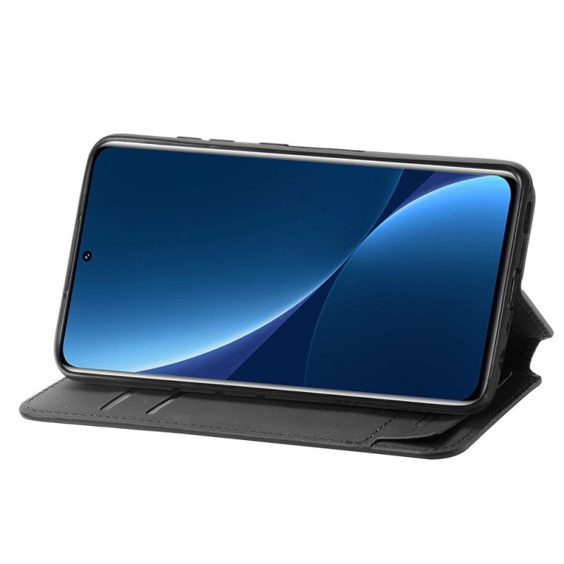 Folio Cover Xiaomi 12T / 12T Pro Custodia in pelle Progettazione Caseneo Rfid