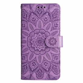 Folio Cover Xiaomi 12T / 12T Pro Girasole Con Cordino