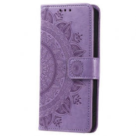 Folio Cover Xiaomi 12T / 12T Pro Mandala Sole Con Cordino