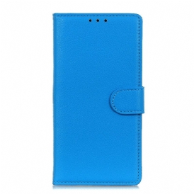 Custodia in pelle Realme GT Neo 3 Ecopelle Litchi