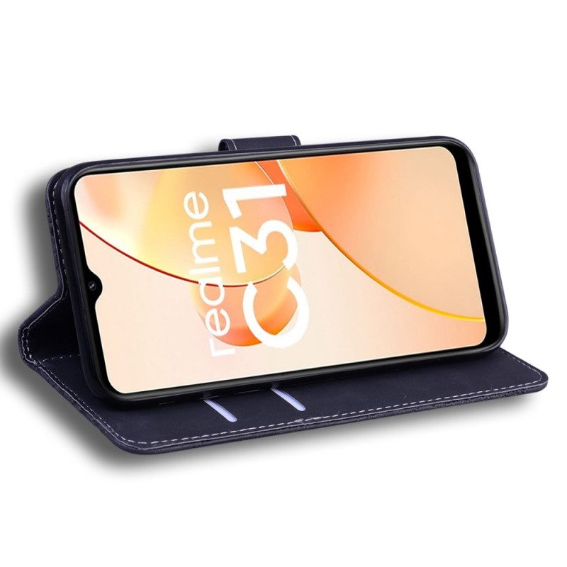 Custodia in pelle Realme GT Neo 3 Similpelle