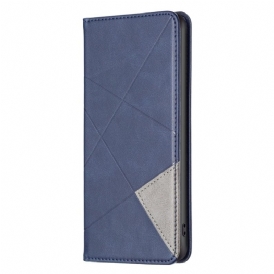 Folio Cover Realme GT Neo 3 Custodia in pelle Linee Geometriche