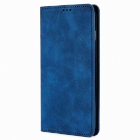 Folio Cover Realme GT Neo 3 Custodia in pelle Trama Di Seta