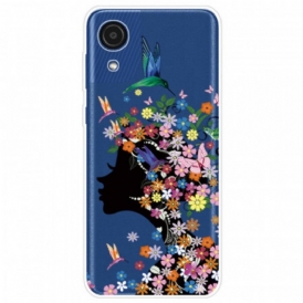 Cover Samsung Galaxy A03 Core Bella Testa Di Fiore