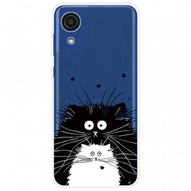 Cover Samsung Galaxy A03 Core Guarda I Gatti