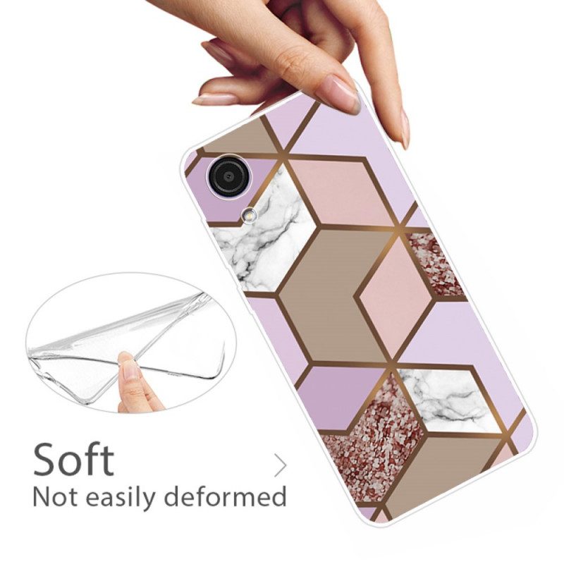 Cover Samsung Galaxy A03 Core Marmo Geometrico