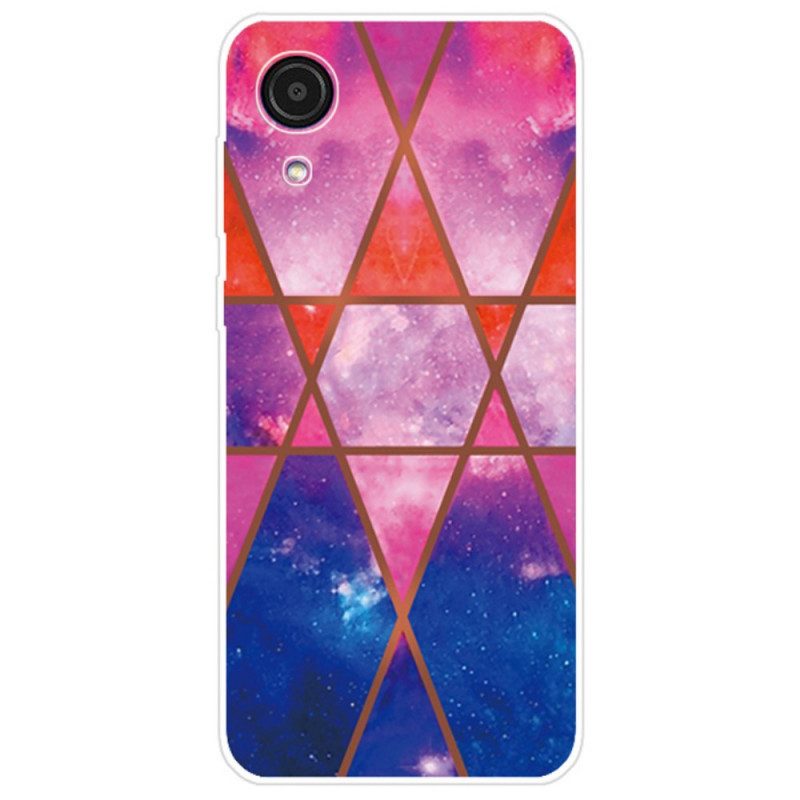 Cover Samsung Galaxy A03 Core Marmo Geometrico Variabile