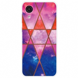 Cover Samsung Galaxy A03 Core Marmo Geometrico Variabile