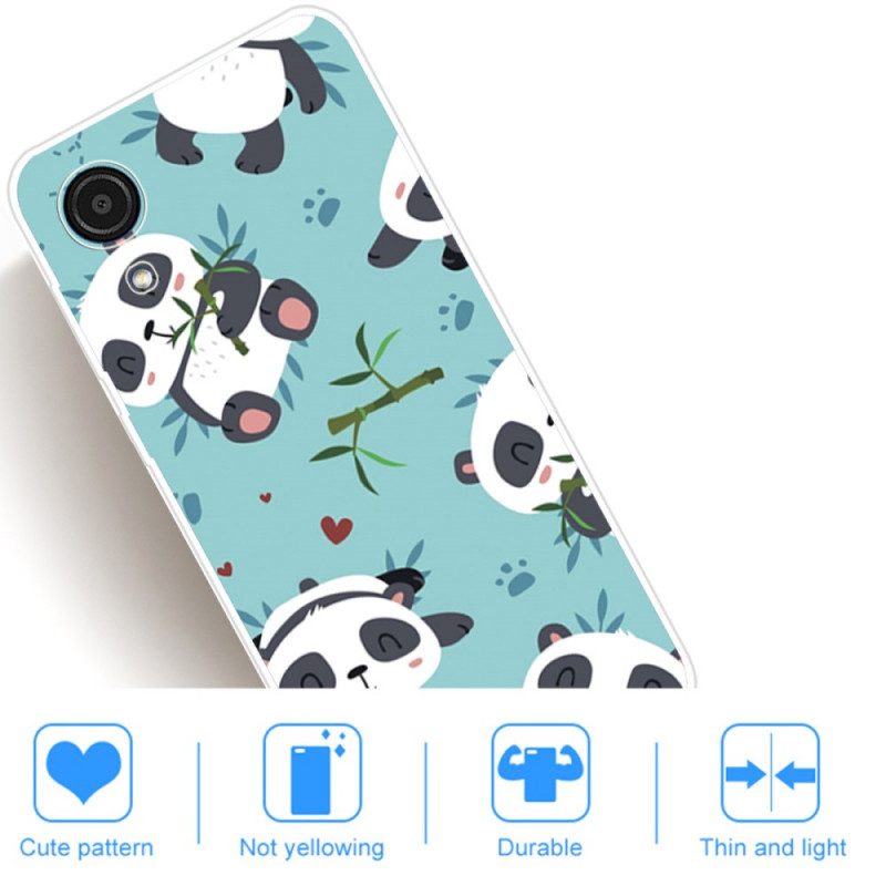 Cover Samsung Galaxy A03 Core Mazzo Di Panda