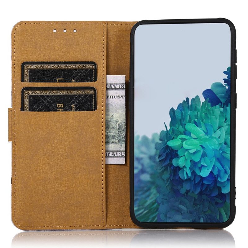 Custodia in pelle Samsung Galaxy A03 Core Torre Eiffel Del Poeta