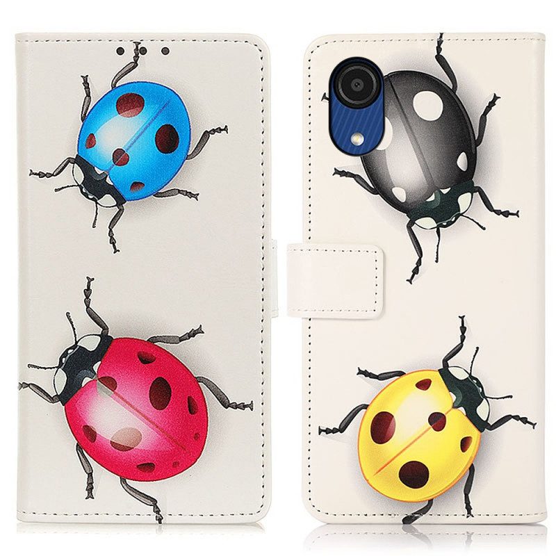 Folio Cover Samsung Galaxy A03 Core Coccinella
