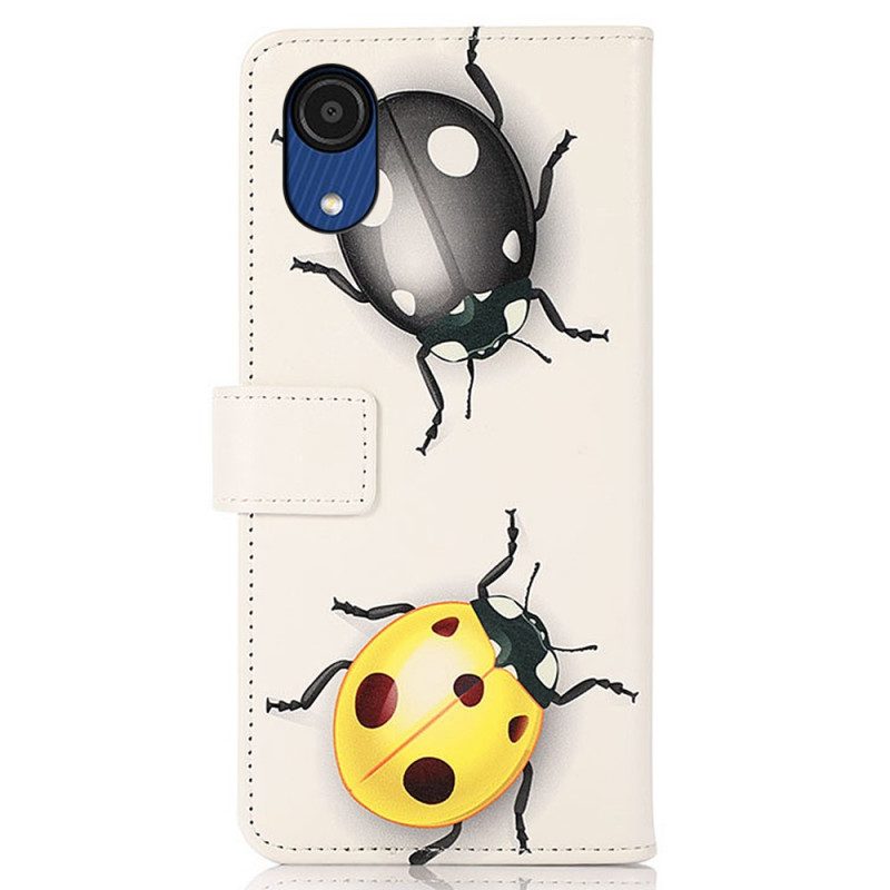 Folio Cover Samsung Galaxy A03 Core Coccinella