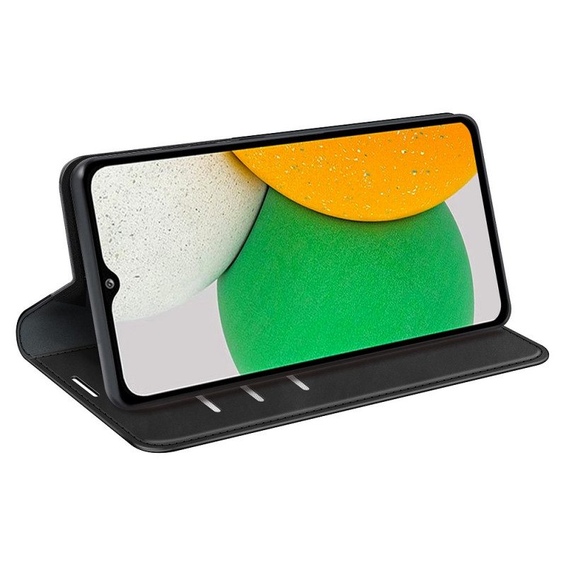 Folio Cover Samsung Galaxy A03 Core Custodia in pelle Design Skin-touch