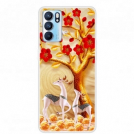 Cover Oppo Reno 6 5G Albero D'oro