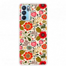 Cover Oppo Reno 6 5G Arazzo Floreale