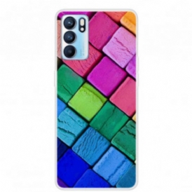 Cover Oppo Reno 6 5G Cubi Colorati