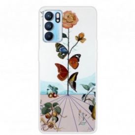 Cover Oppo Reno 6 5G Farfalle Della Natura