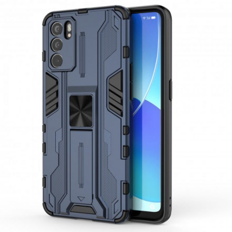 Cover Oppo Reno 6 5G Linguetta Orizzontale/verticale Resistente