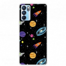 Cover Oppo Reno 6 5G Pianeta Galassia