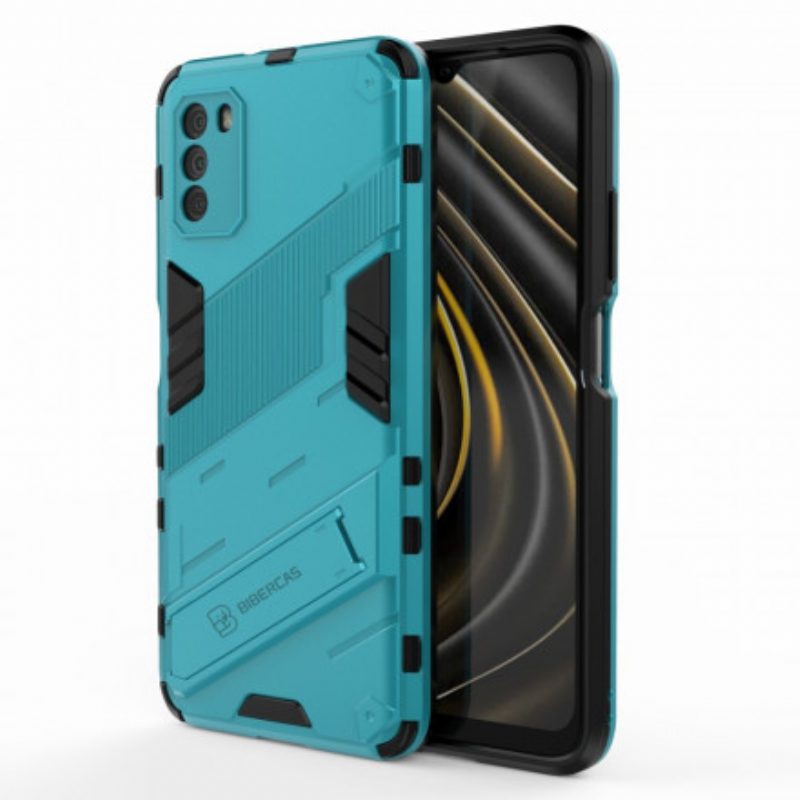 Cover Poco M3 Supporto Staccabile A Due Posizioni A Mani Libere