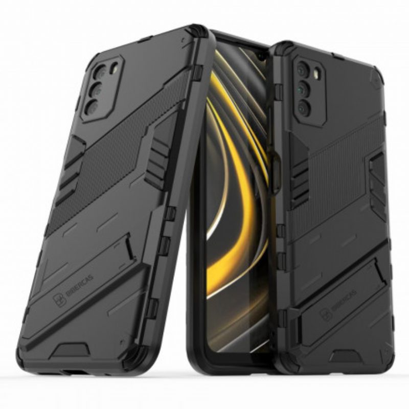 Cover Poco M3 Supporto Staccabile A Due Posizioni A Mani Libere