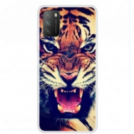 Cover Poco M3 Tigre Anteriore