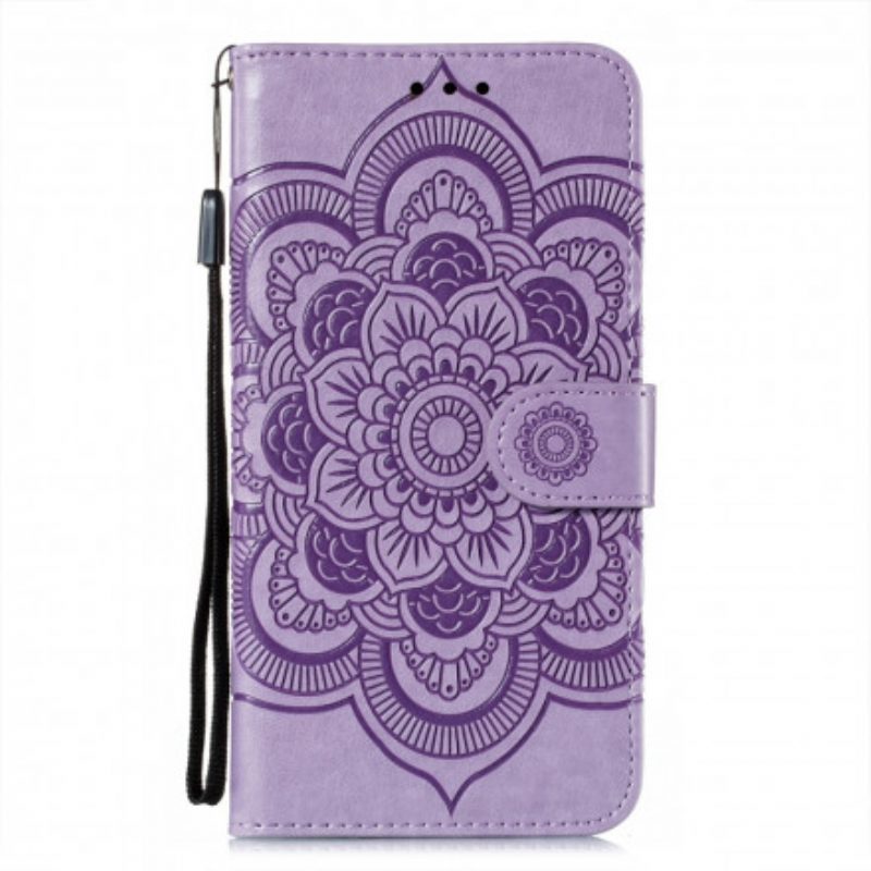 Custodia in pelle Poco M3 Mandala Completo