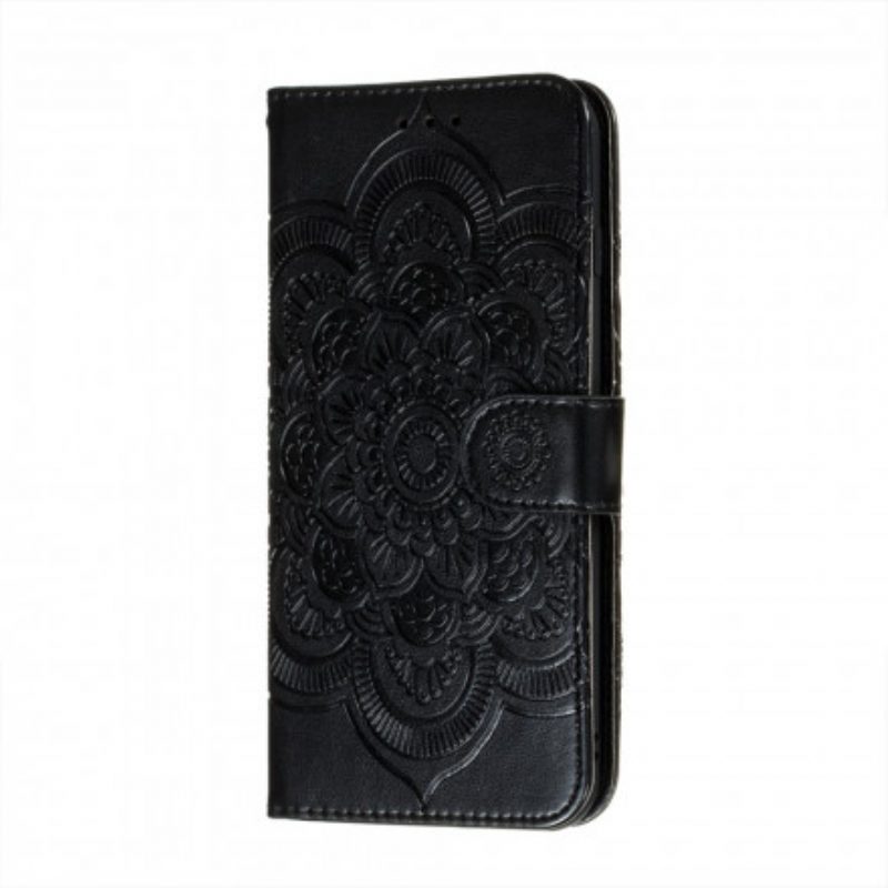 Custodia in pelle Poco M3 Mandala Completo