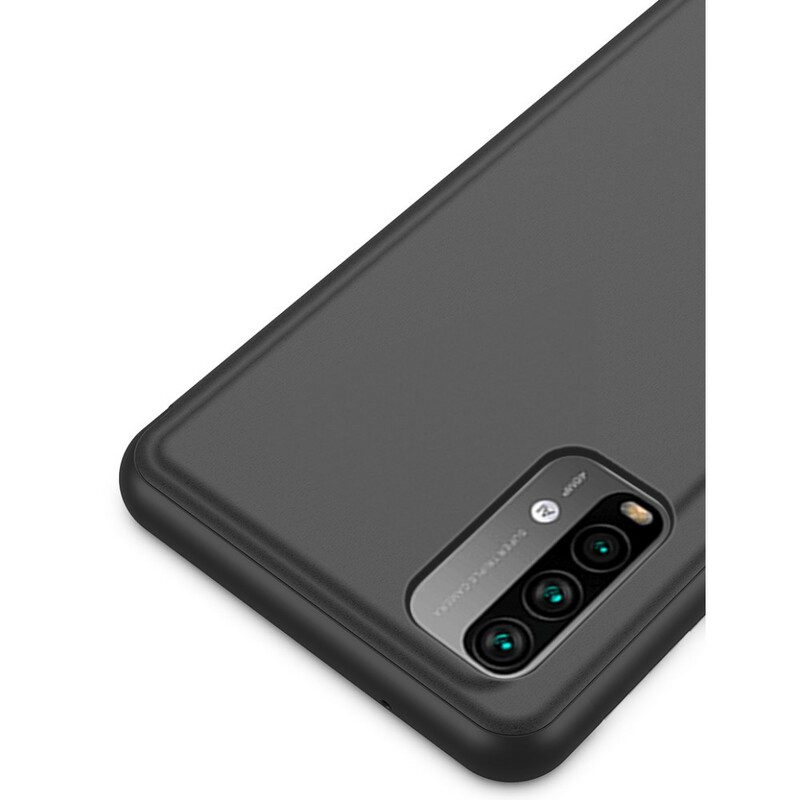 Custodia Poco M3 Specchio Ed Ecopelle