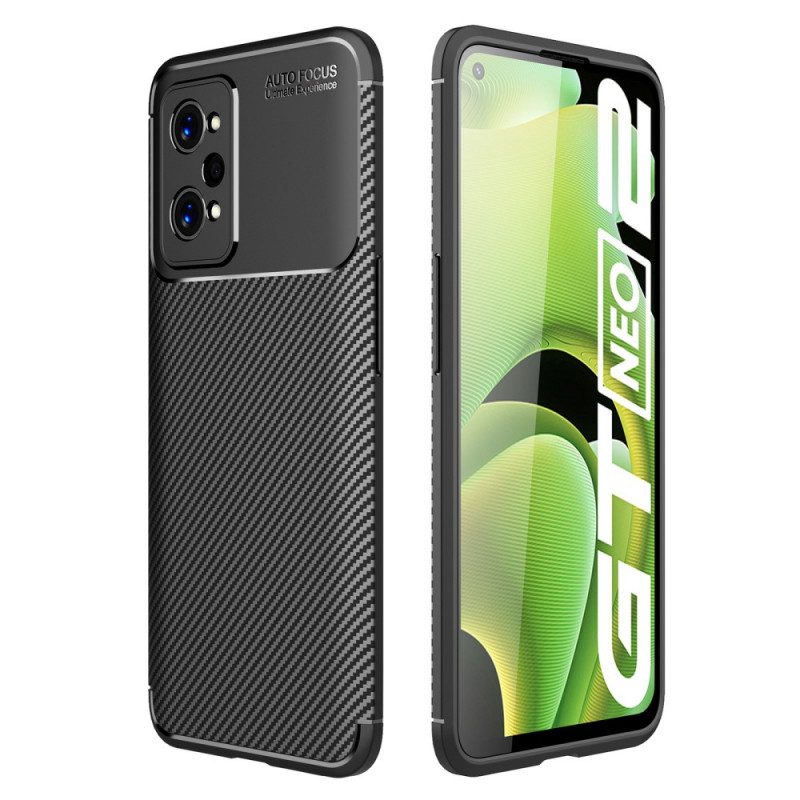 Cover Realme GT2 Pro Fibra Di Carbonio Flessibile
