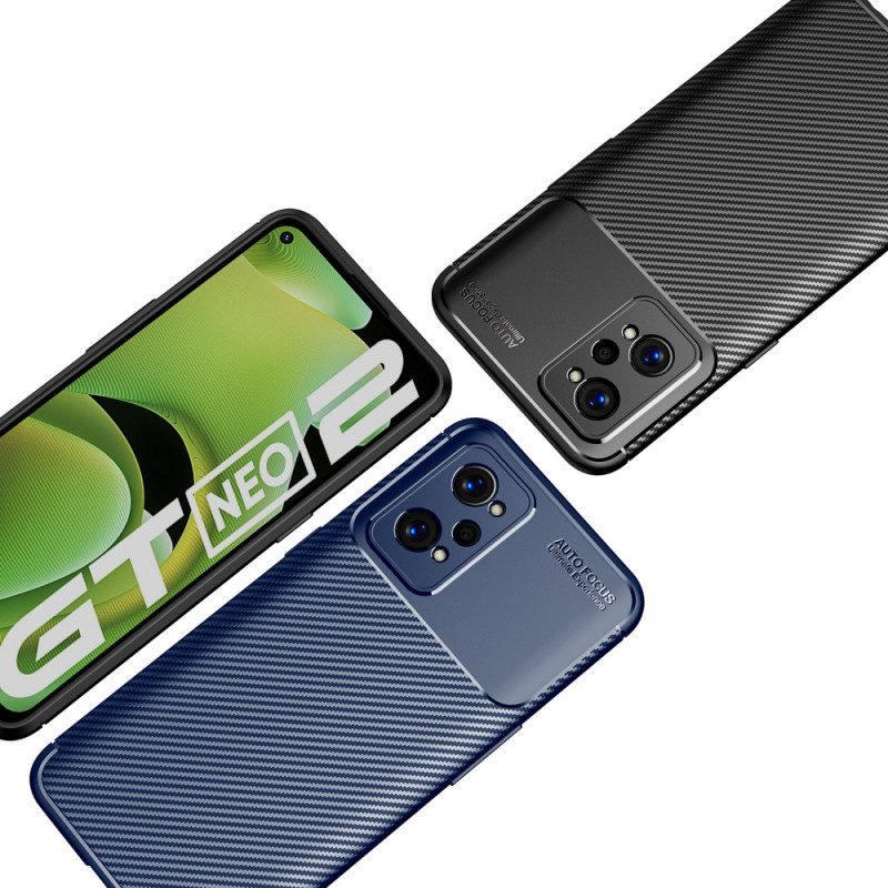 Cover Realme GT2 Pro Fibra Di Carbonio Flessibile