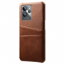 Cover Realme GT2 Pro Portacarte Effetto Pelle
