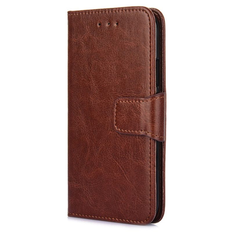 Custodia in pelle Realme GT2 Pro Ecopelle Vintage
