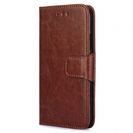 Custodia in pelle Realme GT2 Pro Ecopelle Vintage