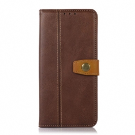 Custodia in pelle Realme GT2 Pro Fettuccia