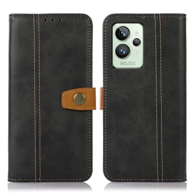 Custodia in pelle Realme GT2 Pro Fettuccia