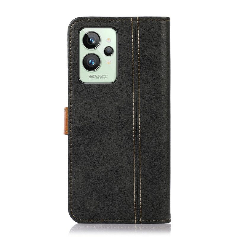 Custodia in pelle Realme GT2 Pro Fettuccia